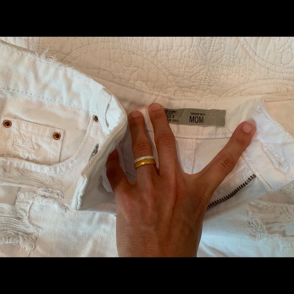 TopShop Moto Mom Shorts - Picture 2 of 3